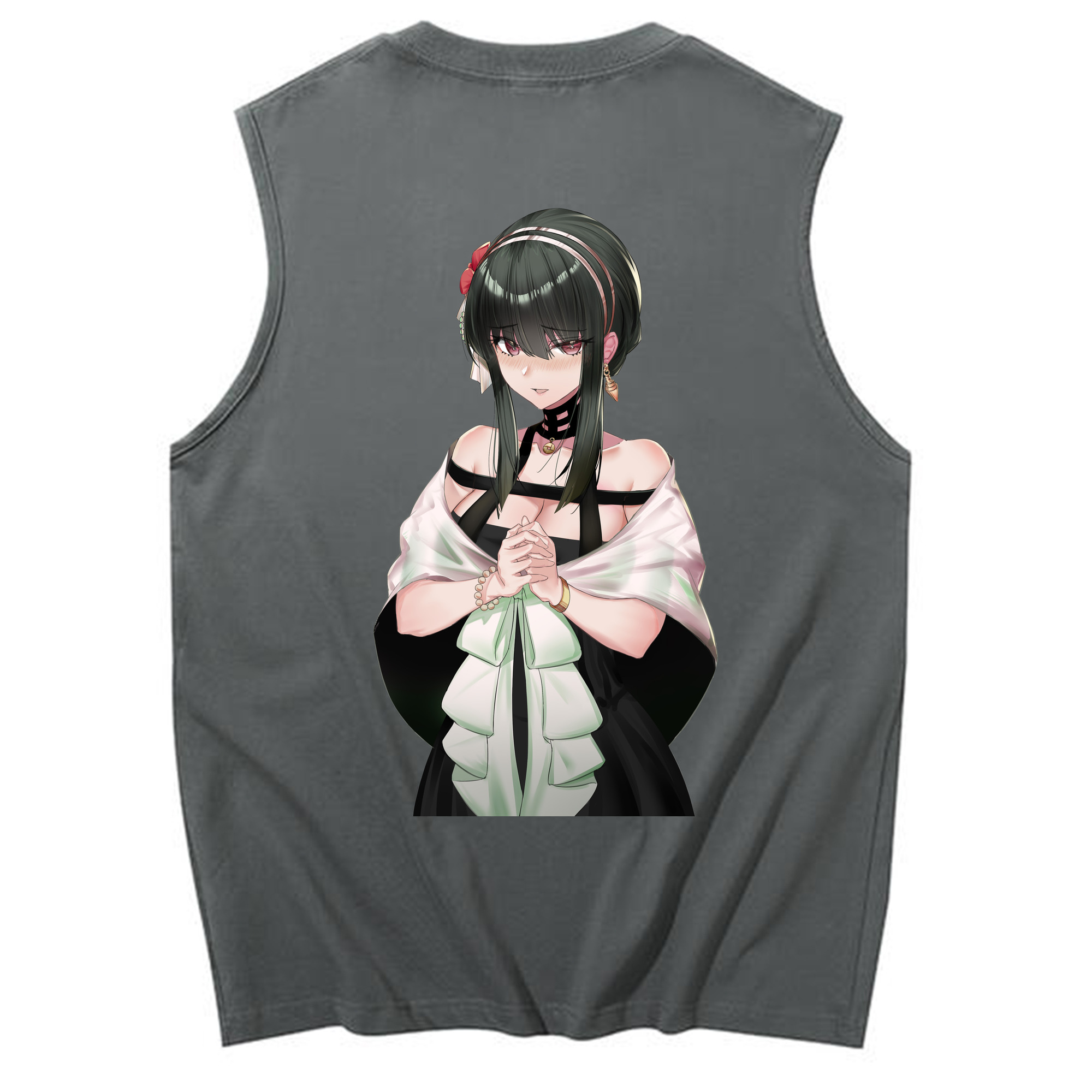 （画像用） SPY×FAMILY间谍家家酒 コットン100％タンクトップ（背面プリント）